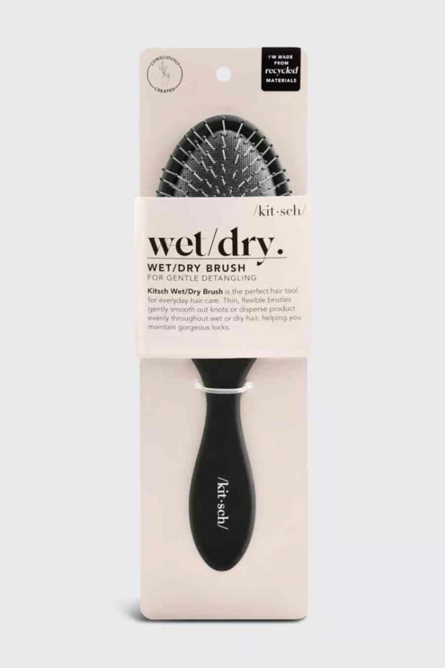 Wet/Dry Brush in Recycled Plastic
