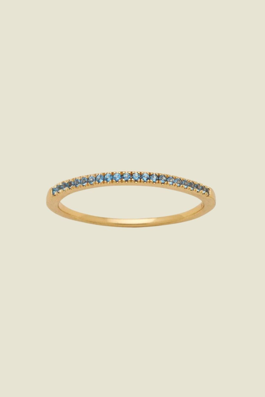 Made by Mary December Birthstone Stacking Ring
