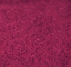 Maroon Jacquard Silk Scarf