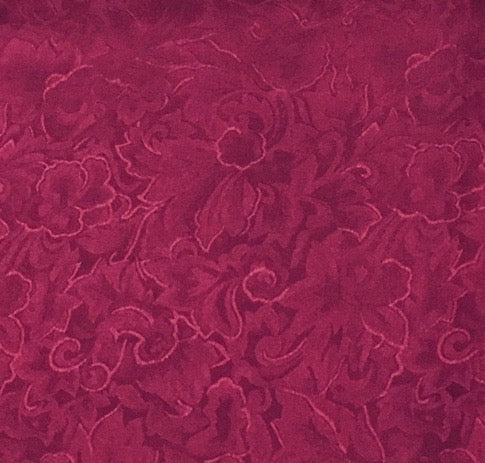 Maroon Jacquard Silk Scarf