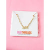Delta Phi Epsilon Rhinestone Sorority Necklace