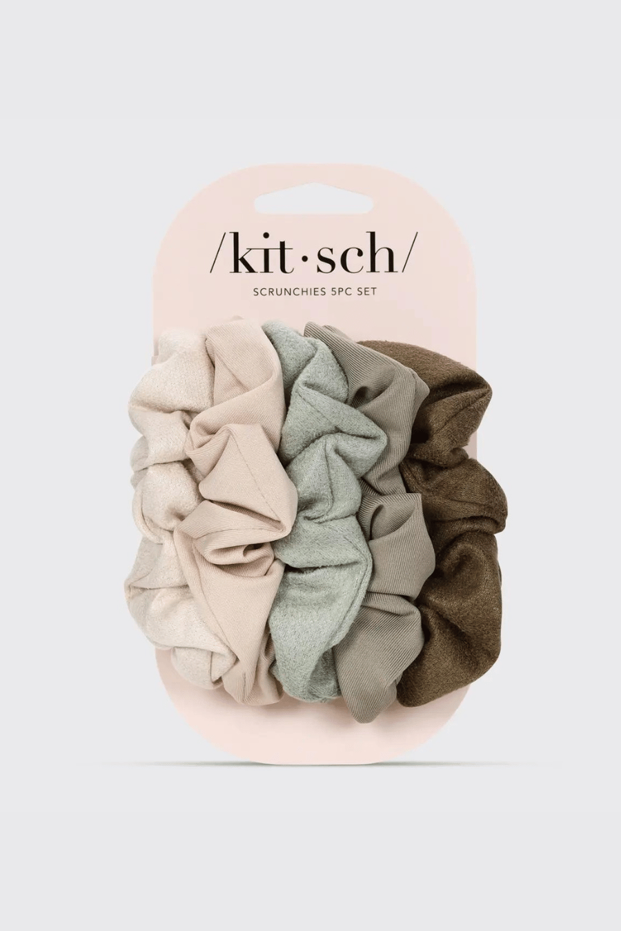 Assorted 5-Piece Scrunchie Set