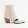 Ballerina Chunky Knit Ankle Cuff Boots