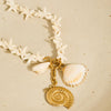 Island 18K Gold Non-Tarnish Boho Shell Charm Necklace