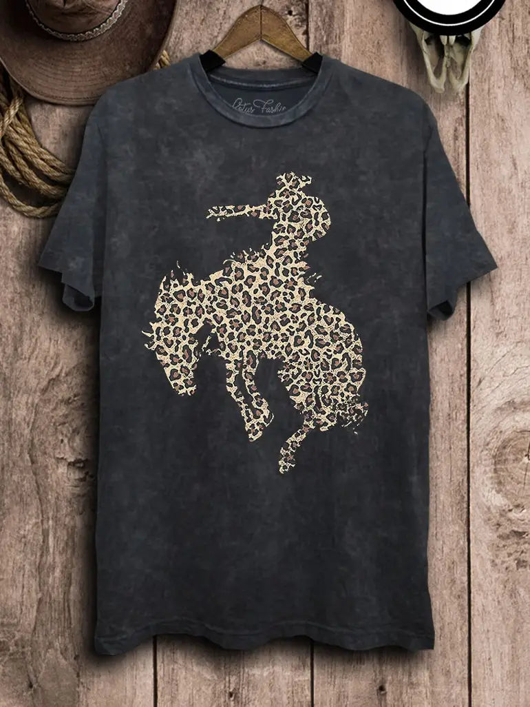 Rodeo Cowboy Graphic Top