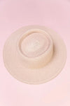 Classic Boater Straw Sun Hats