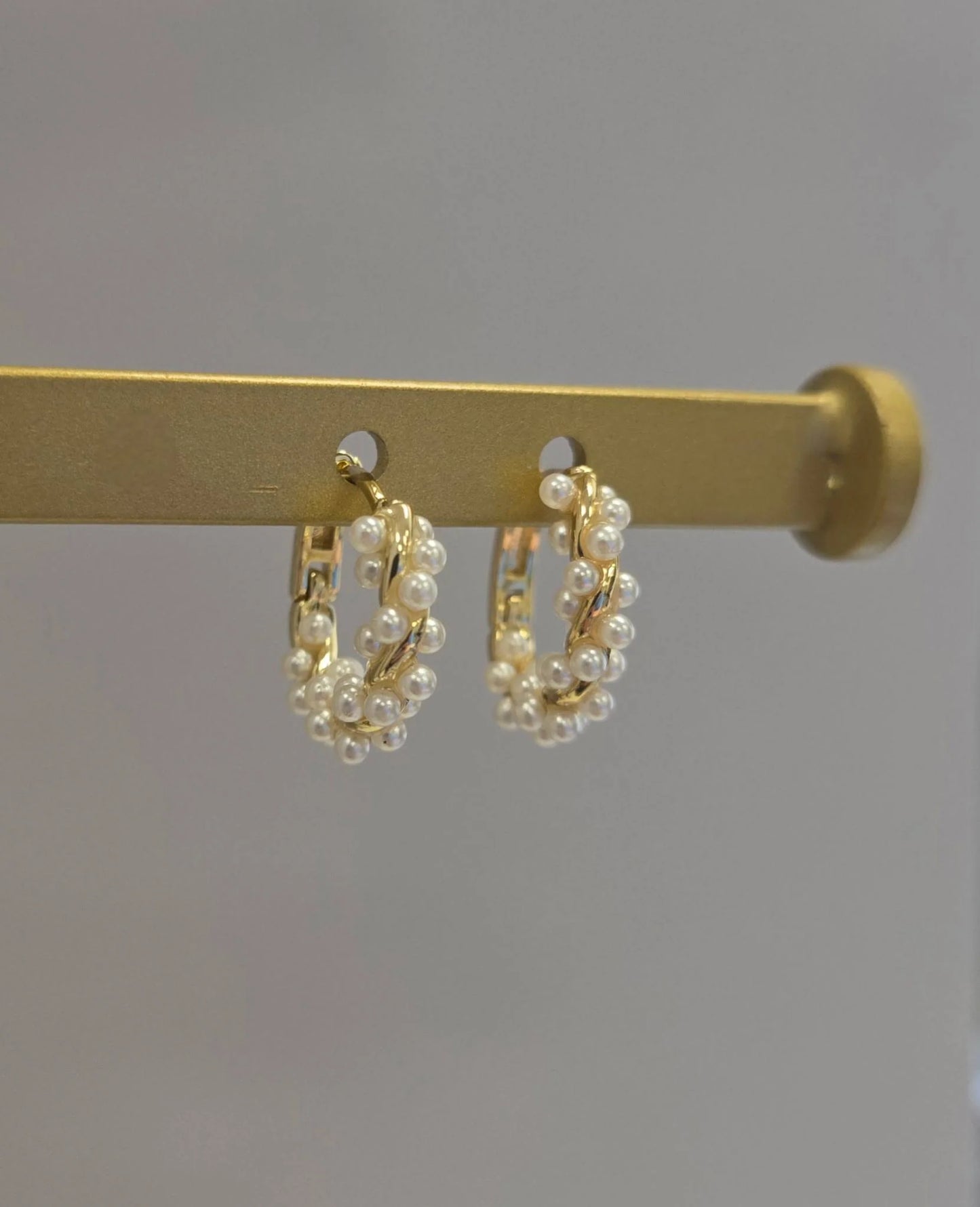 Pearl Hoops