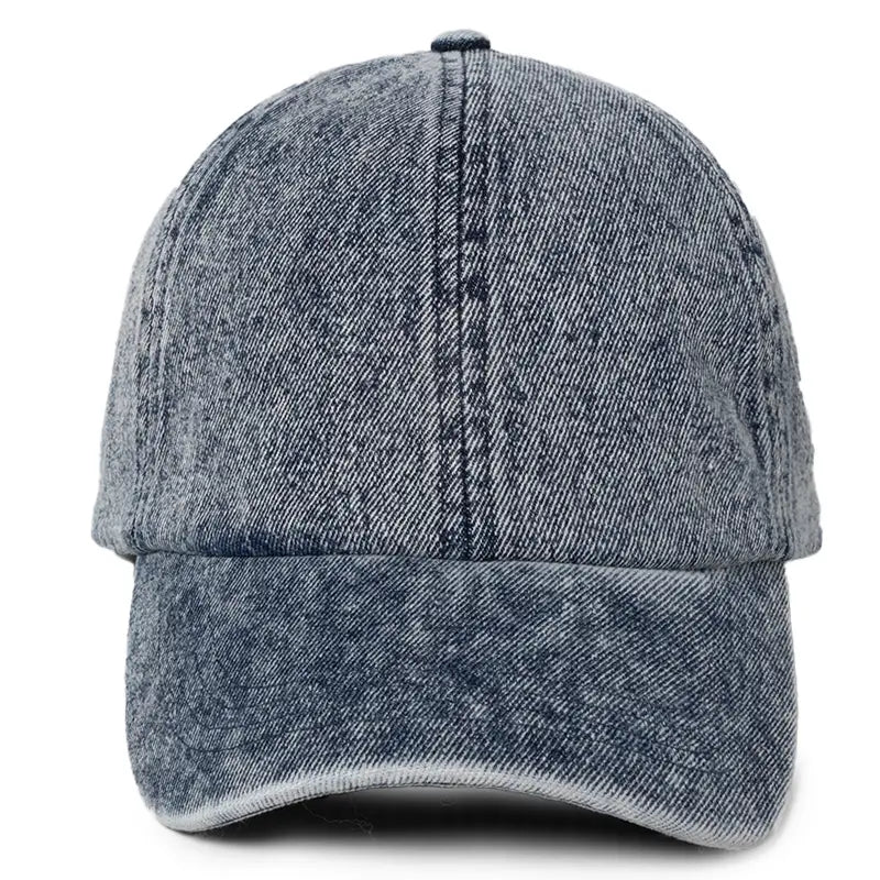 Denim Cotton Baseball Cap