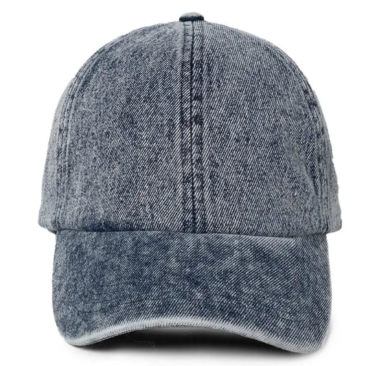 Denim Cotton Baseball Cap