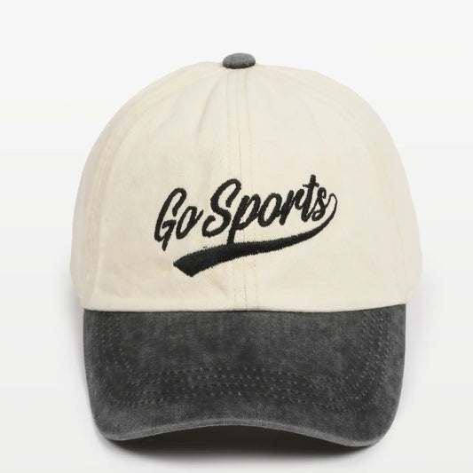 Gameday Go Sports Embroidery Two Tone Baseball Cap