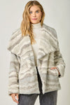 Big Collar Fur Jacket