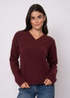 Vneck Pullover Sweater
