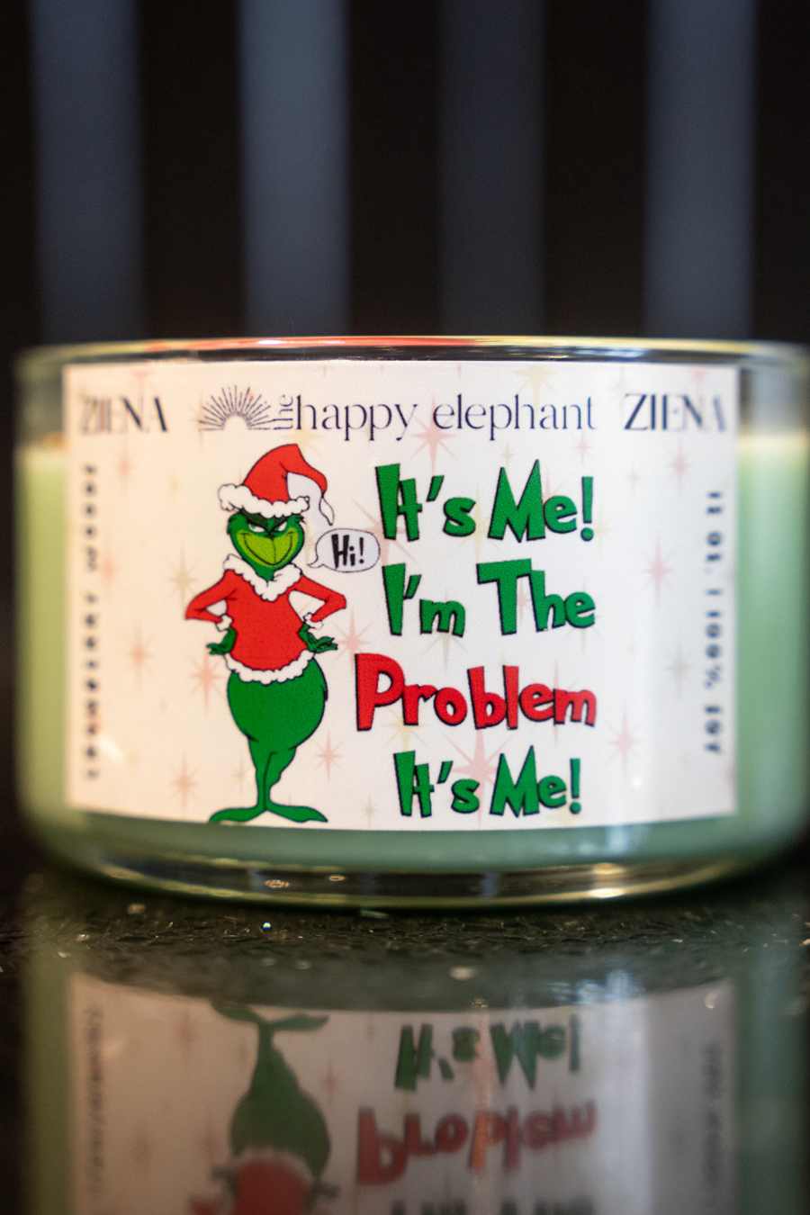 "It's Me, Hi, I'm the Problem "Handmade Candle