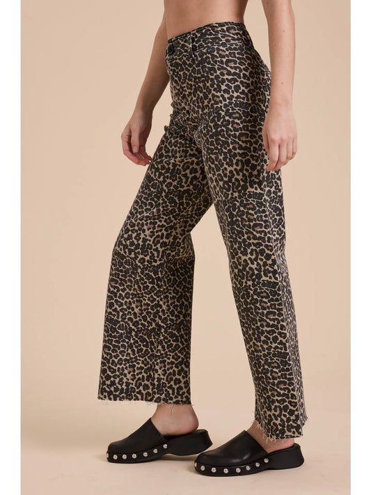 Leopard Print Pants