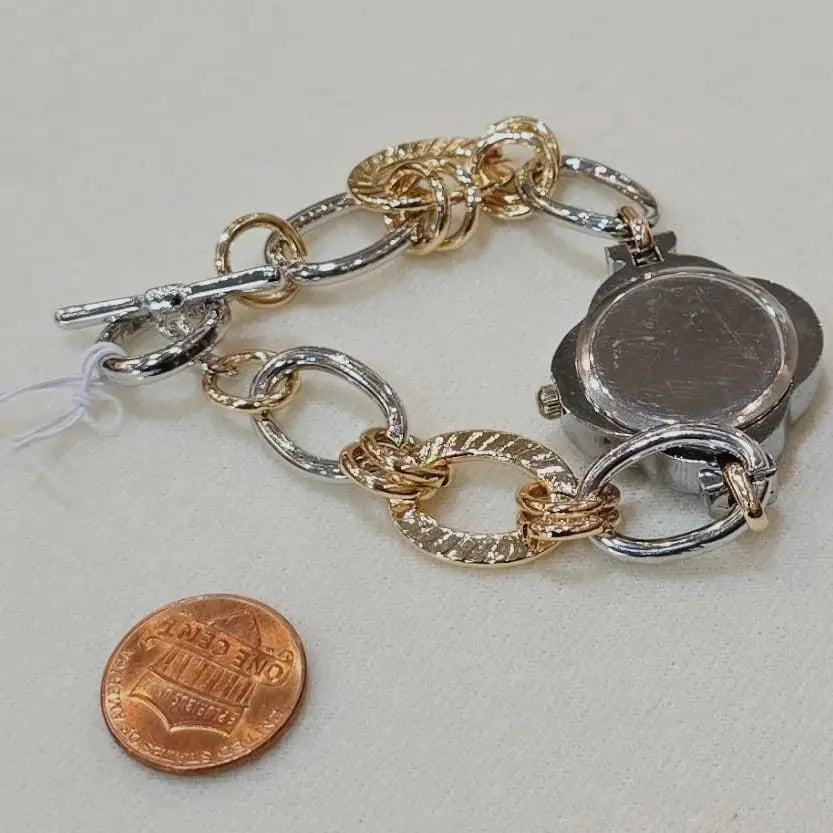 Clover Crystal Bracelet Watch