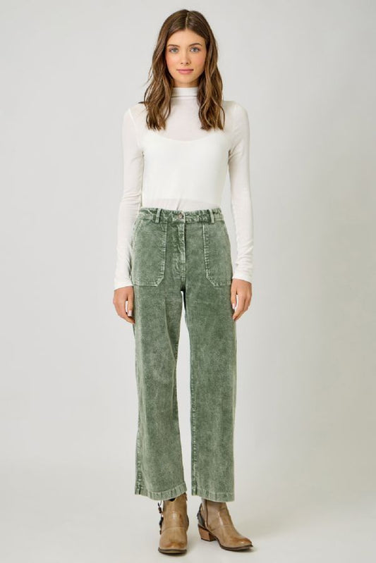 Washed Corduroy Trouser