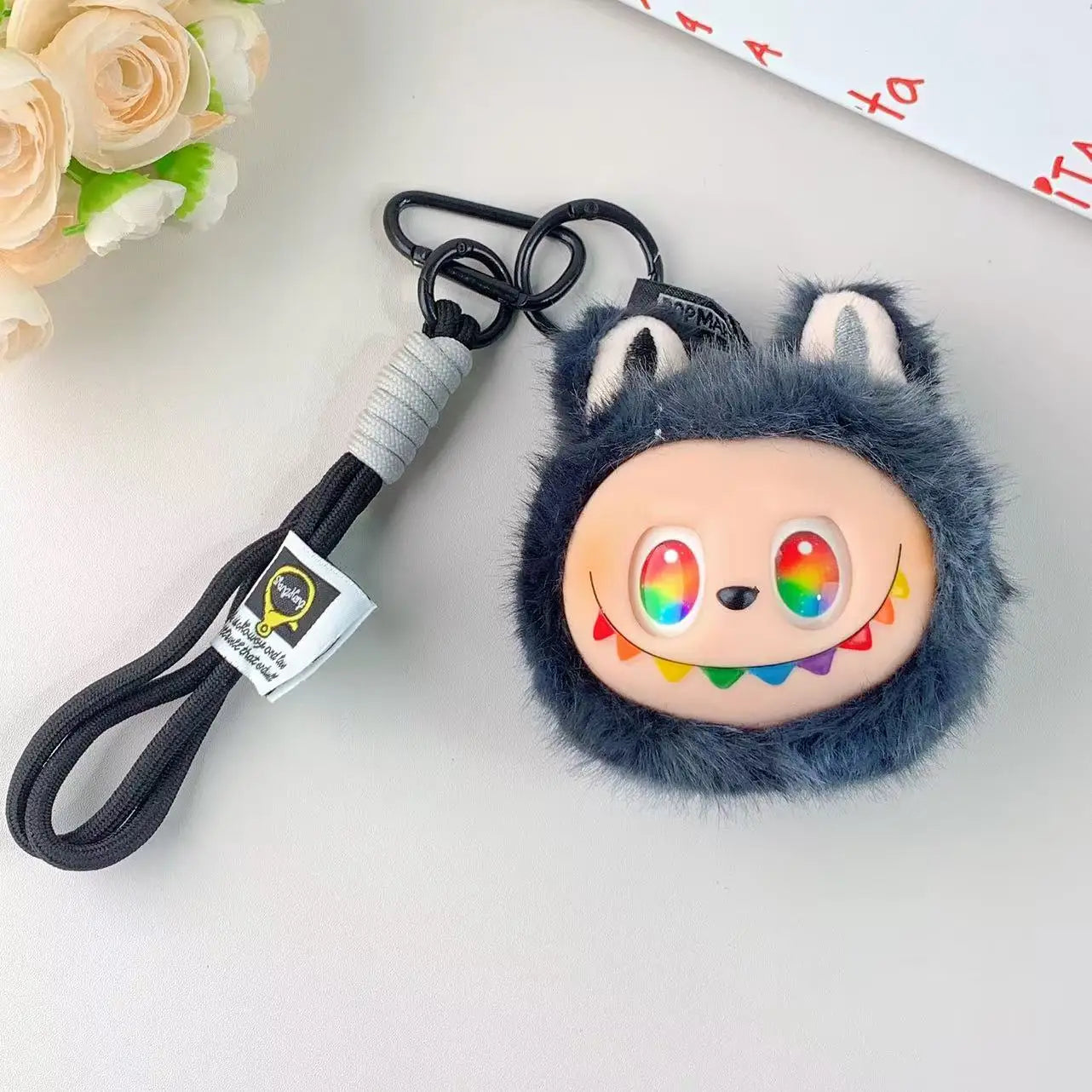 Labubu Cute Plush Keychain