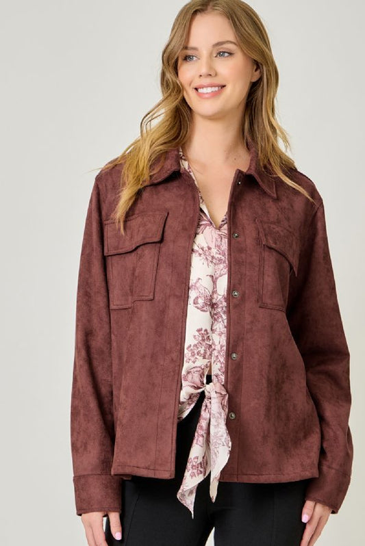 Suede Jacket