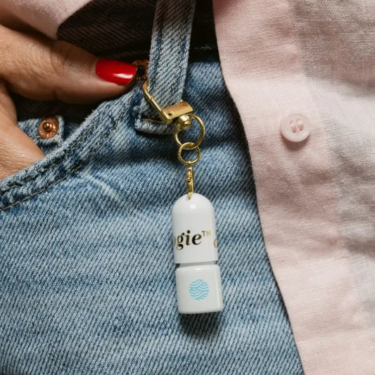 Free (Ocean Mist) Keychain Mini Roll-On Perfume