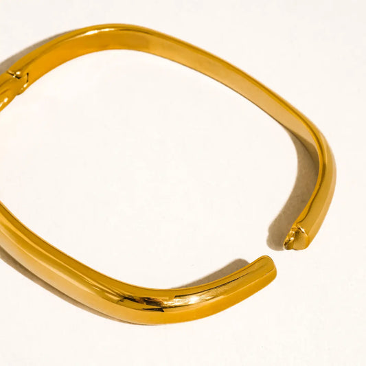Renzi 18K Gold Non-Tarnish Classic Bangle