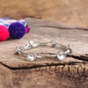 Jeweled Golden Bangle