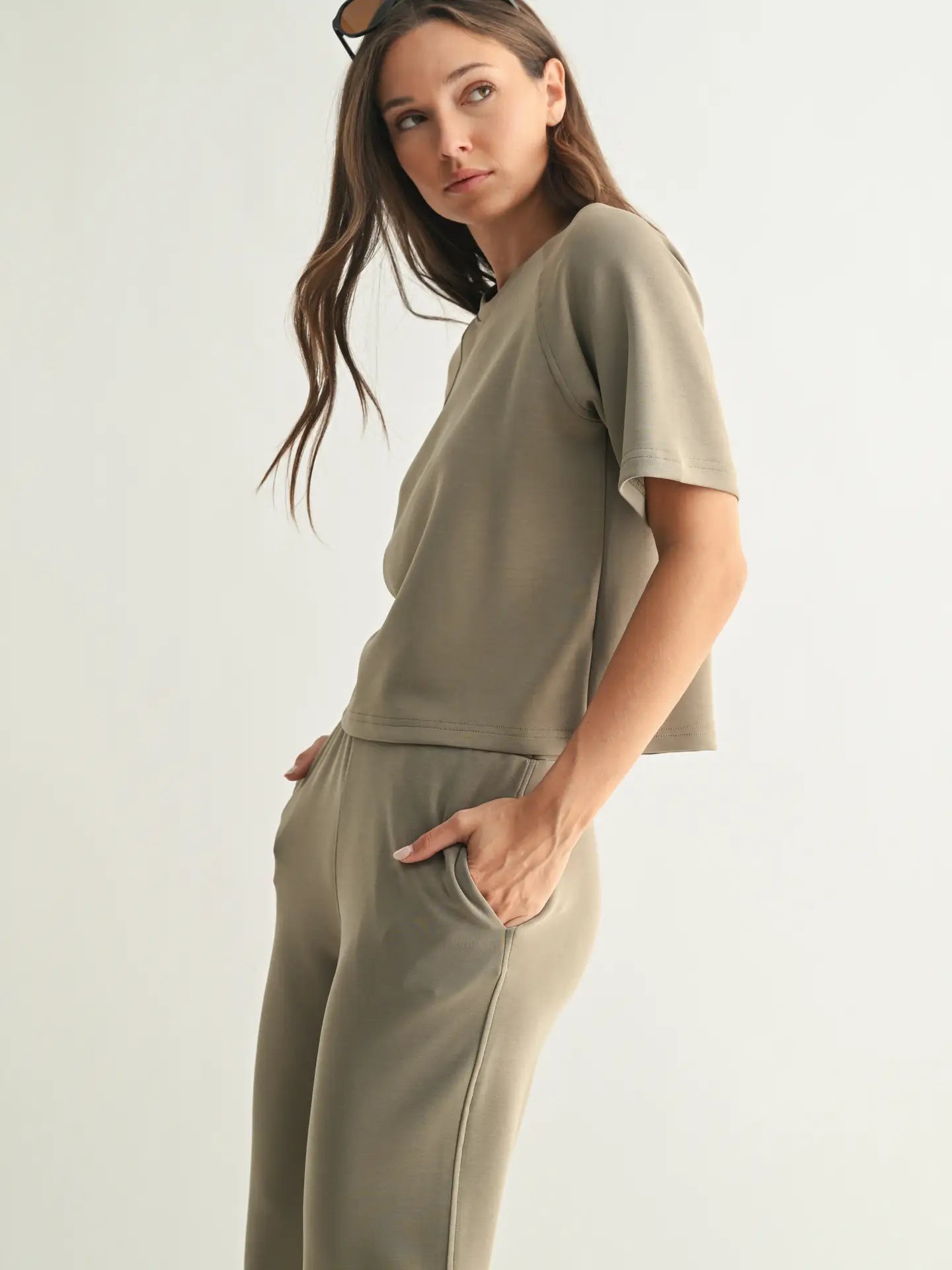 Laguna Soft Drape Raglan Tee
