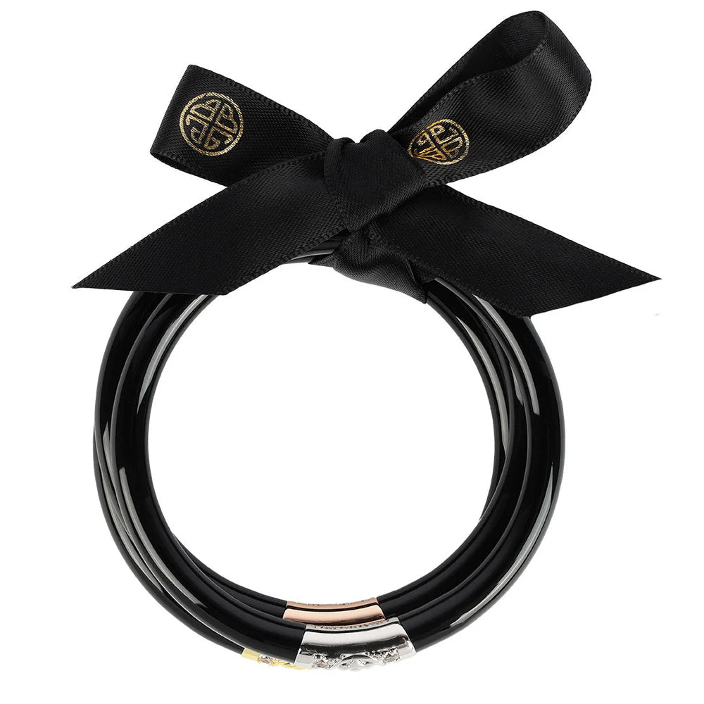 Black Three King Bangles