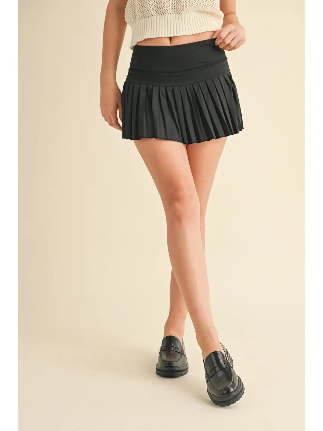 Pleated Tennis Skort