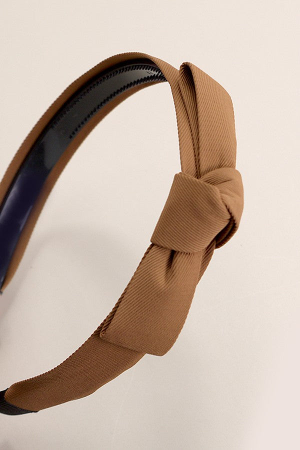 Classic Bow Knotted Headband Hair Band