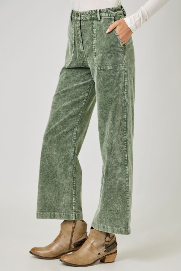 Washed Corduroy Trouser