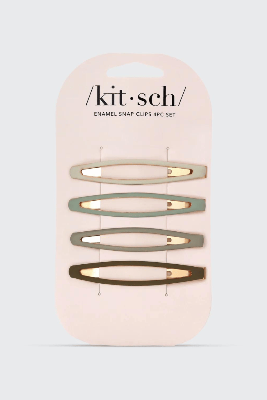 Enamel Snap Clip Set