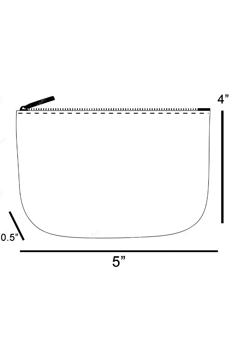Seed Beaded Martini Coin Purse