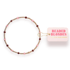 Penelope Bracelet in Light Pink and Maroon