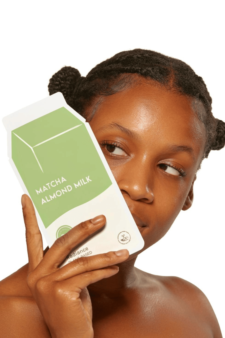 ESW Beauty Matcha Almond Milk Radiance Plant-Based Milk Sheet Mask