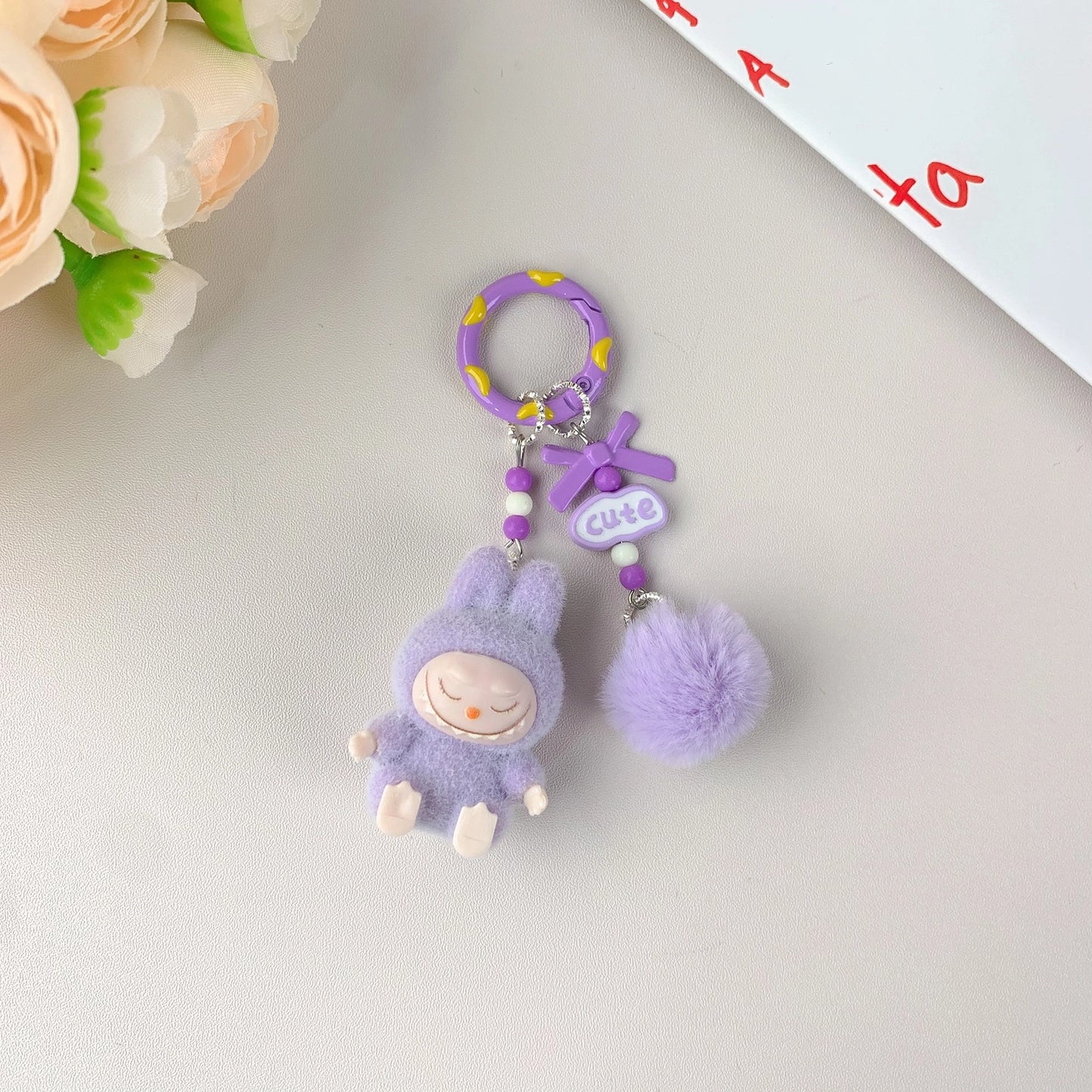 Labubu Keychain Accessory