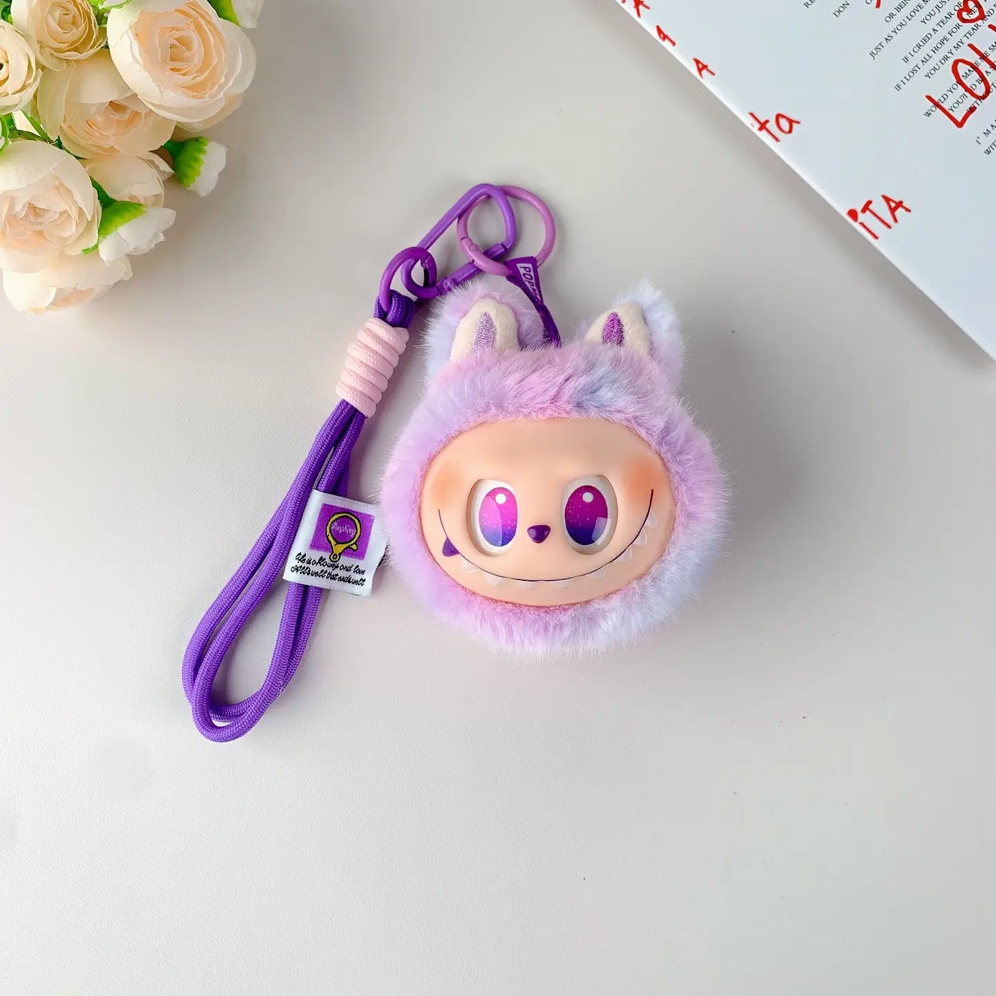 Labubu Cute Plush Keychain