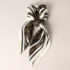 Satin Horsebit Print Light Weight Soft Scarf