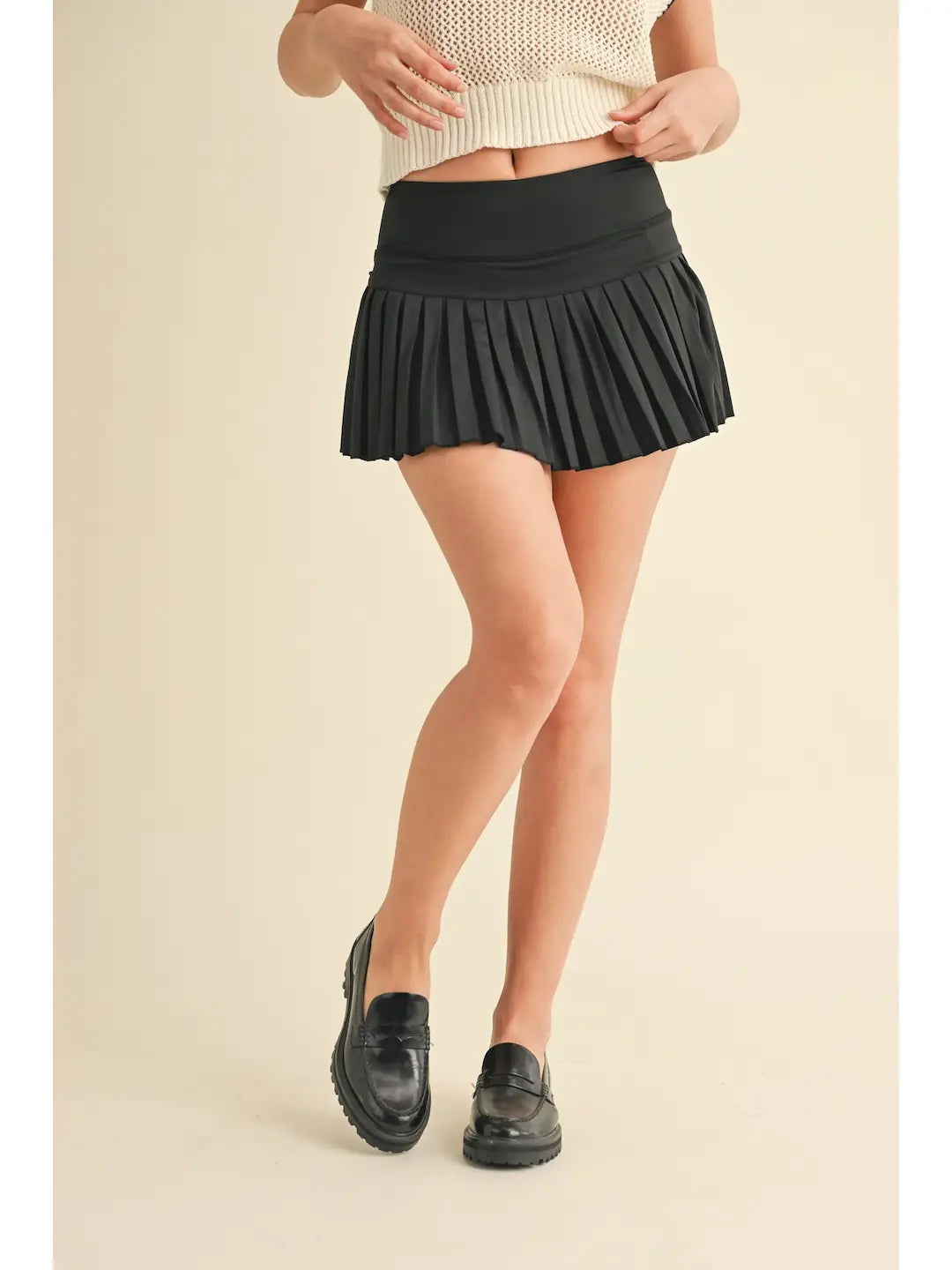 Pleated Tennis Skort