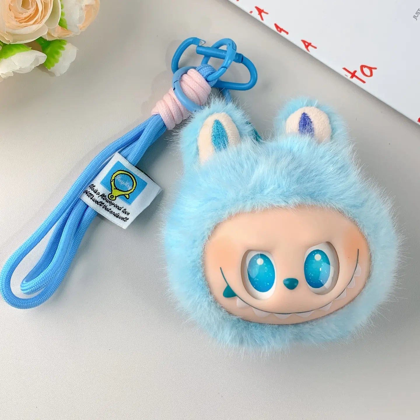Labubu Cute Plush Keychain