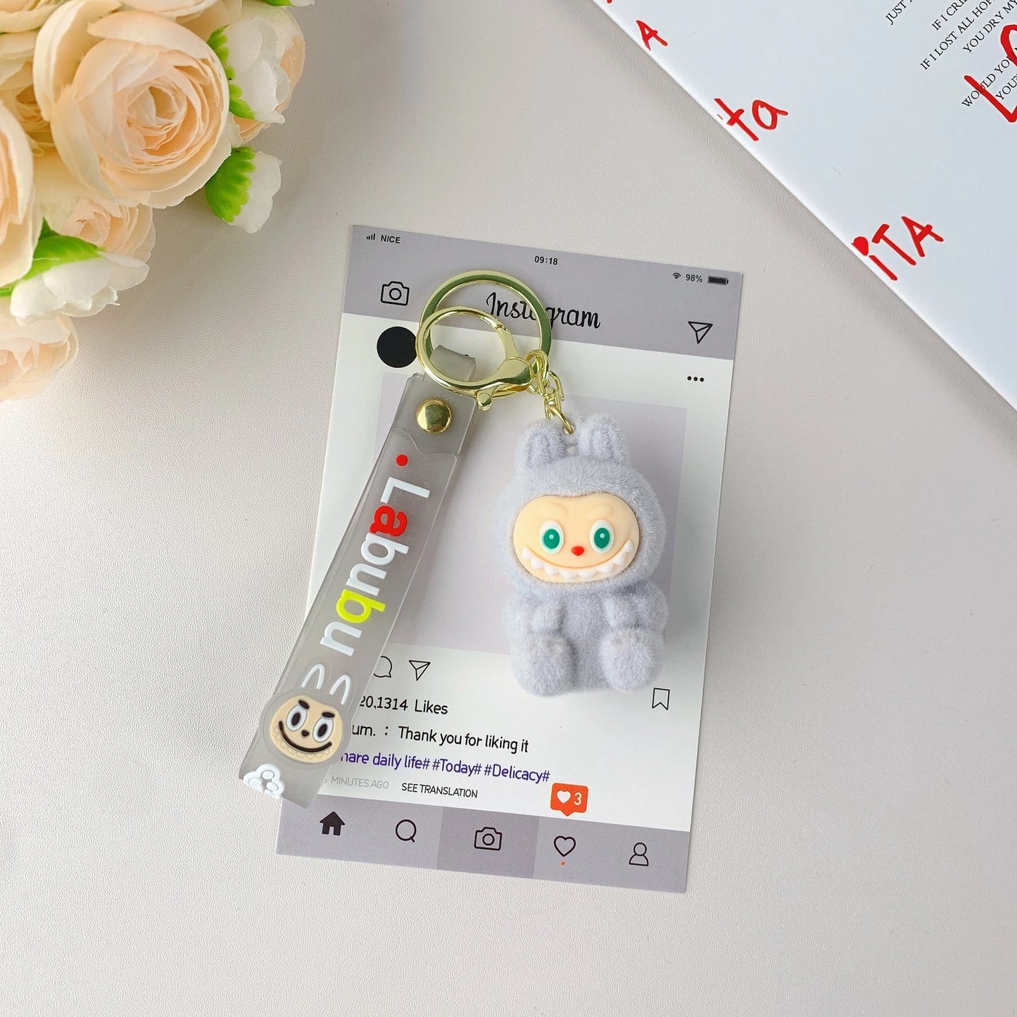 Labubu Hot-Selling Cute Plush Keychain