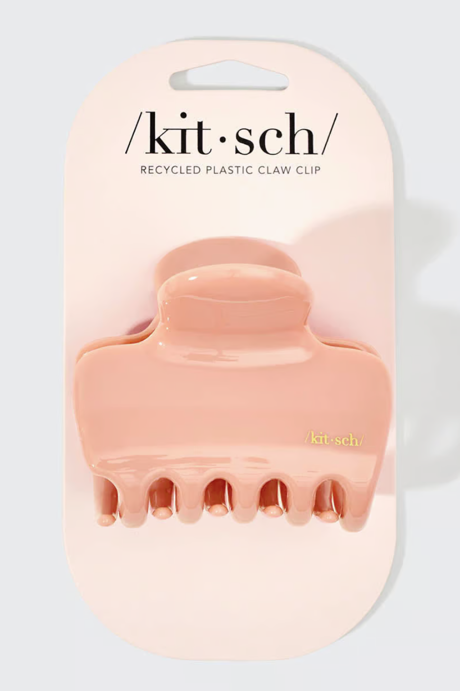blush claw clip on it's packaging