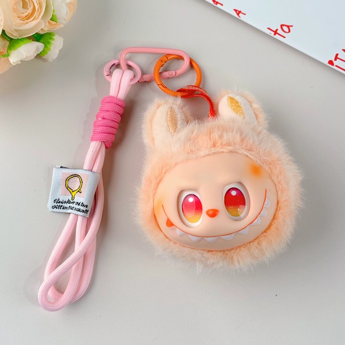 Labubu Cute Plush Keychain