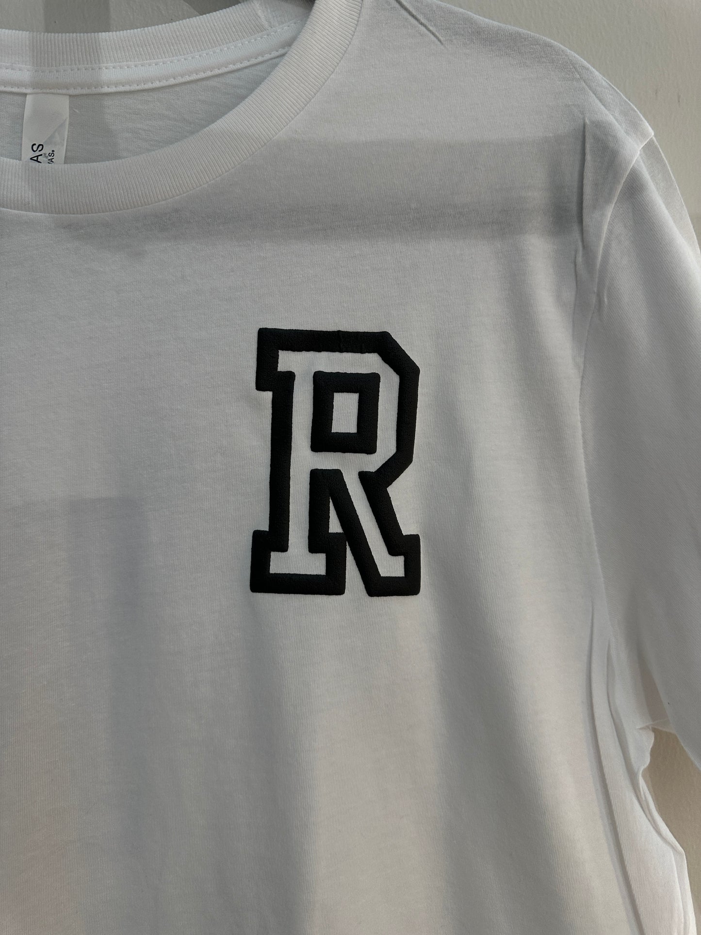 ROCHESTER ROCKETS Black on White Tee