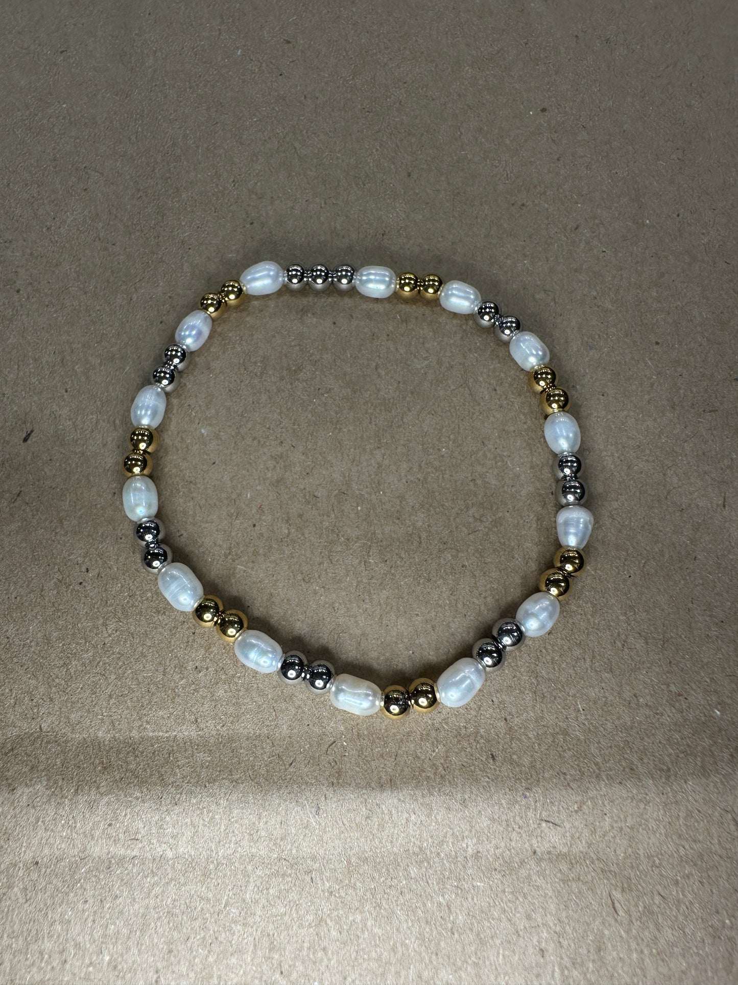Waterproof Elastic Beaded Bracelet