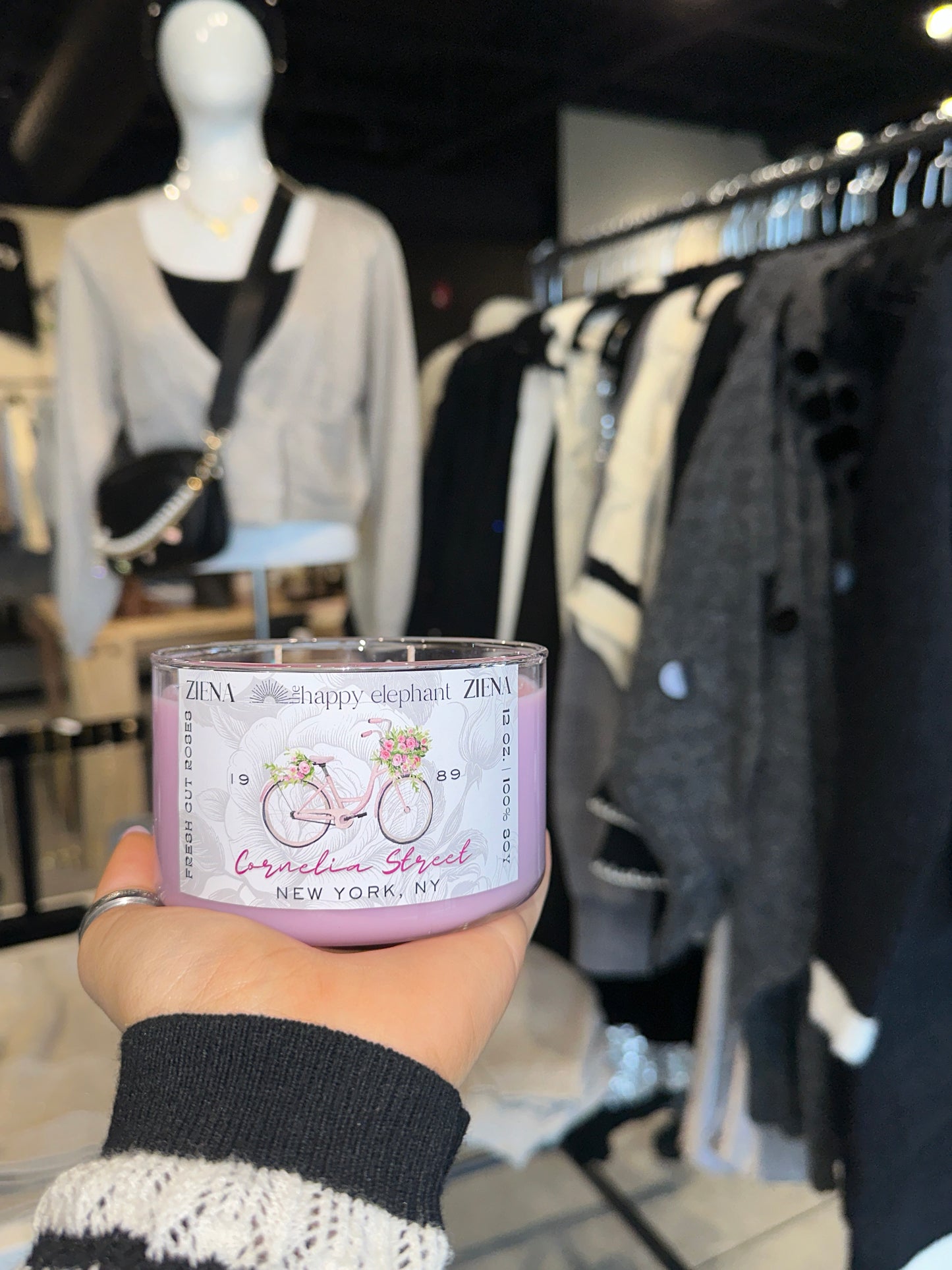 Cornelia Street ZIENA X Happy Elephant Candle