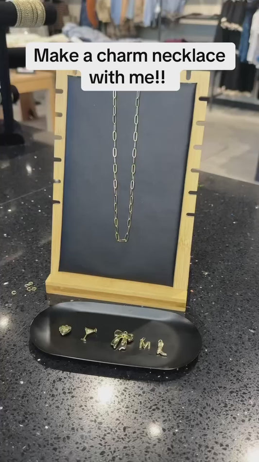 Customizable Charm Necklace