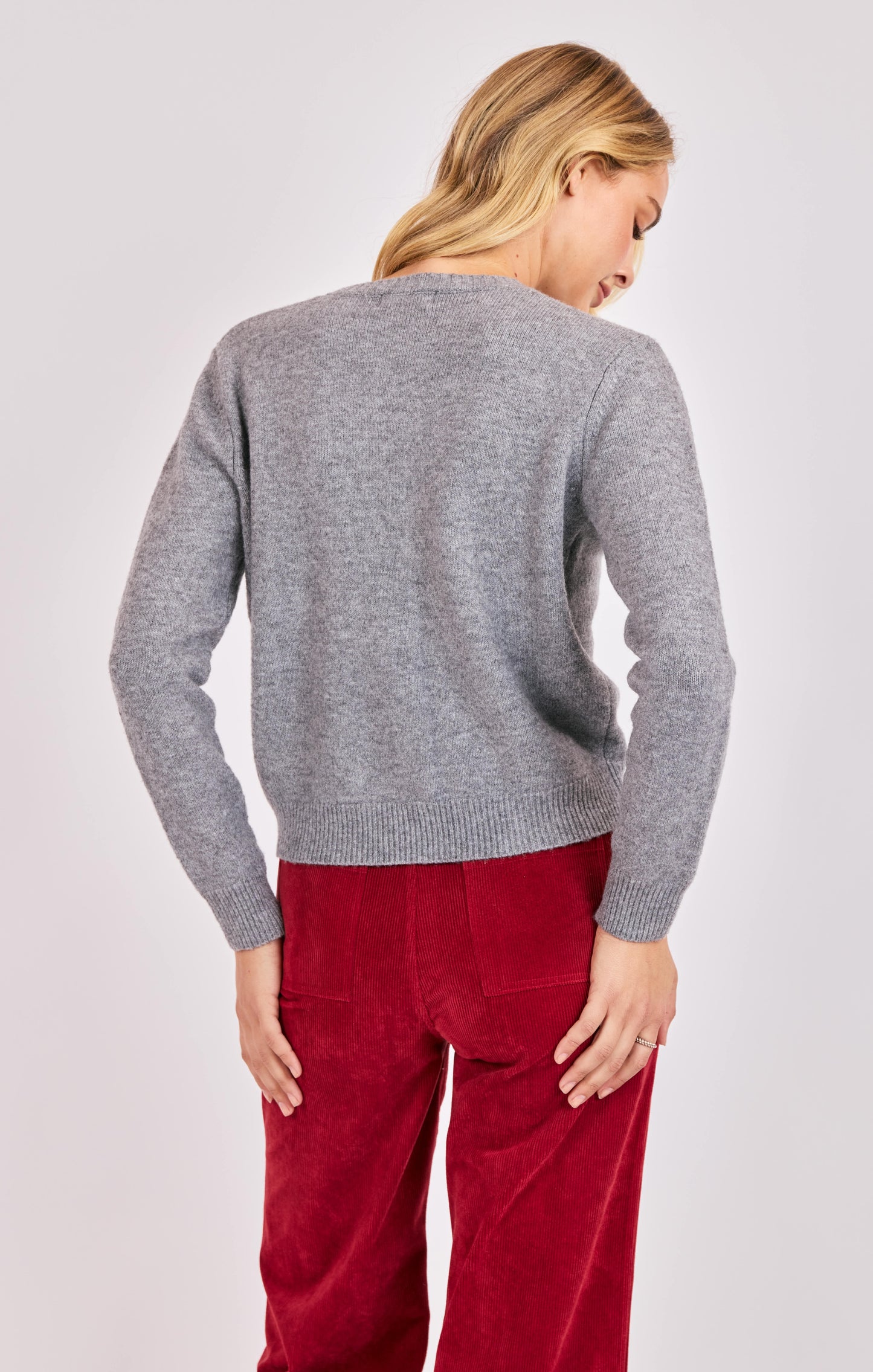Leighton Heart Button Cardi
