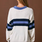 RUGBY KNIT SWEATER TOP