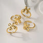 Balloon Bubble Monogram Initial Adjustable Ring