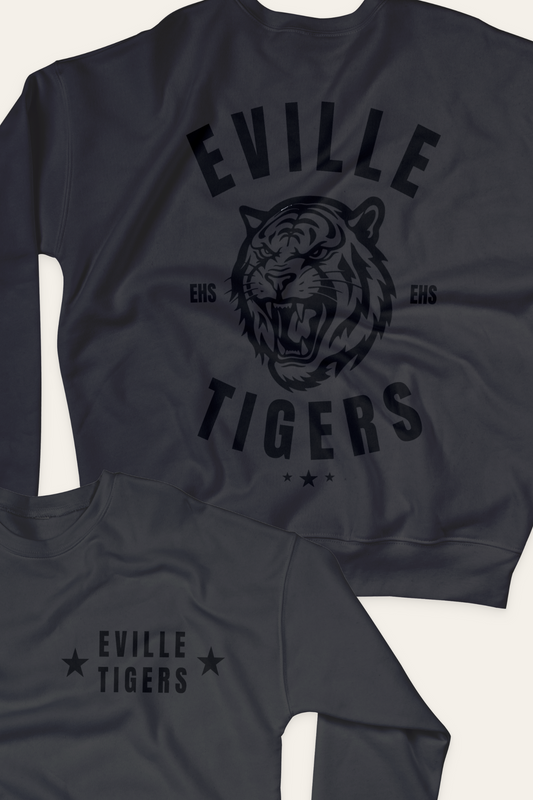 EVILLE TIGERS School Crewneck